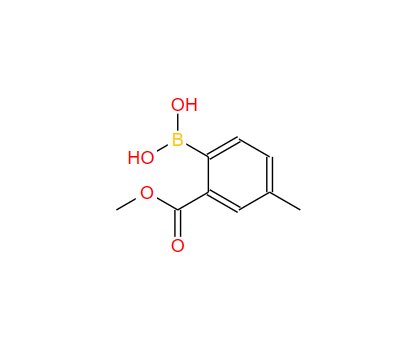 2-硼酸-5-甲基苯甲酸甲酯