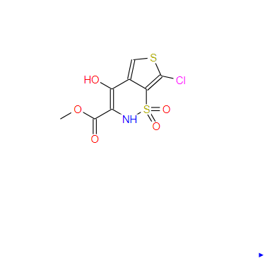 70374-51-5；6-氯-4-羟基-3-甲氧羰基-2H-噻吩并[2,3-e]-1,2-噻嗪-1,1-二氧化物