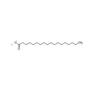 硬脂酸钾 阴离子型表面活性剂  593-29-3