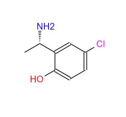 (S)-2-(氨乙基)-4-氯苯酚