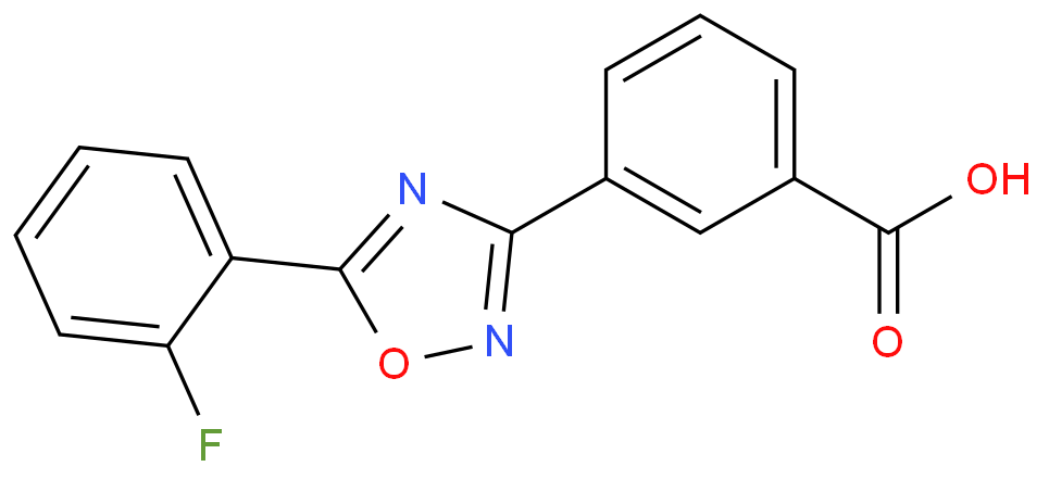 3-[5-(2-氟苯基)-1,2,4-恶二唑-3-基]苯甲酸 （775304-57-9）