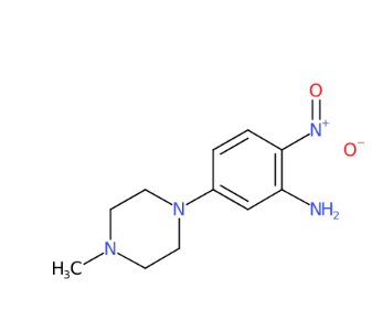5-(4-甲基哌嗪)-2-硝基苯胺