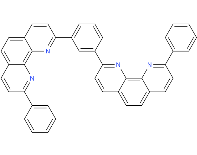 2,2'-(1,3-苯基)双[9-苯基-1,10-菲啰啉，1,3-双(9-苯基-1,10-邻菲罗啉-2-基)苯，721969-94-4