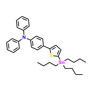 N、N-二苯基-4-（5-（三丁基锡基）噻吩-2-基）苯胺
