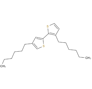 3,4'-二己基-2,2'-联噻吩   3,4'-Dihexyl-2,2'-bithiophene  135926-93-1  量大需定制，可按需分装