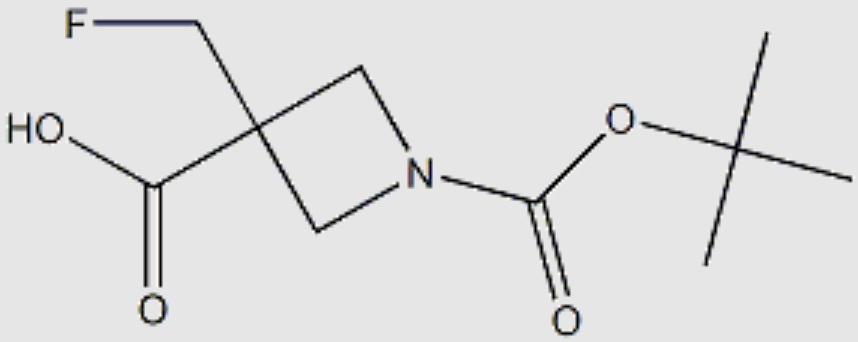 1-(叔丁氧羰基)-3-氟甲基)氮杂环丁烷-3-羧酸