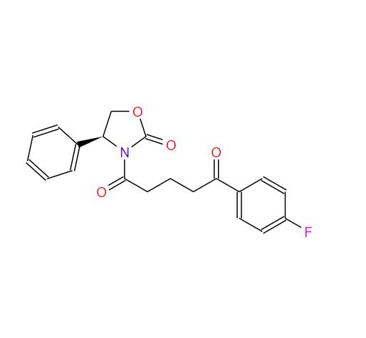 (4S)-3-[5-(4-氟苯基)-1,5-二氧代戊基]-4-苯基-2-恶唑烷酮