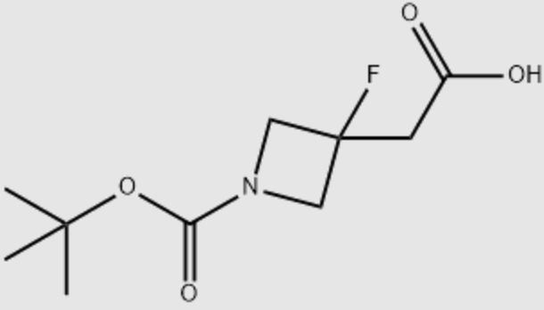 2-{1-[(叔丁氧基)羰基]-3-氟氮杂环丁烷-3-基}乙酸