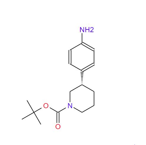 (3S)-3-(4-氨基苯基)-1-哌啶甲酸叔丁酯