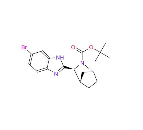 1R,3S,4S)-3-(6-溴-1H-苯并咪唑-2-基)-2-氮杂双环[2.2.1]庚烷-2-羧酸叔丁酯