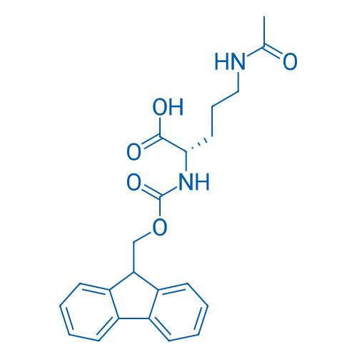  Fmoc-Orn(Ac)-OH