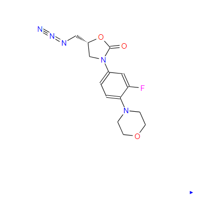168828-84-0；(R)-5-(叠氮甲基)-3-[3-氟-4-(4-吗啉基)苯基]-2-噁唑烷酮