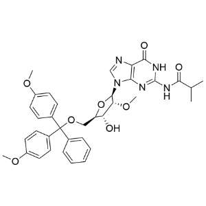  5'-O-DMT-N2-异丁酰基-2'-O-甲基鸟苷