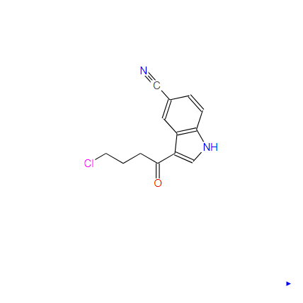 276863-95-7；3-(4-氯-1-氧代丁基)-1H-吲哚-5-甲腈
