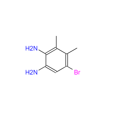 5-溴-3,4-二甲基苯-1,2-二胺