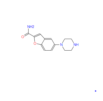 183288-46-2；5-(哌嗪-1-基)苯并呋喃-2-甲酰胺