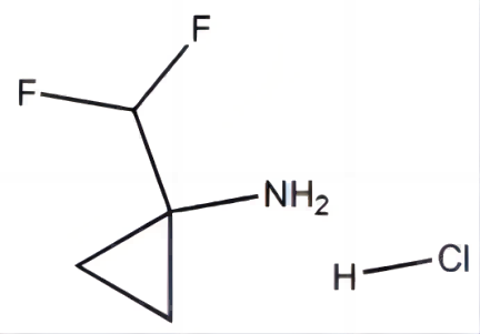 1-二氟甲基环丙烷-1-胺盐酸盐