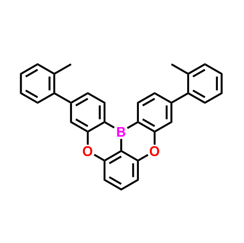 3,11-二-o-甲苯基-5,9-二氧-13b-硼萘并[3,2,1-de]蒽