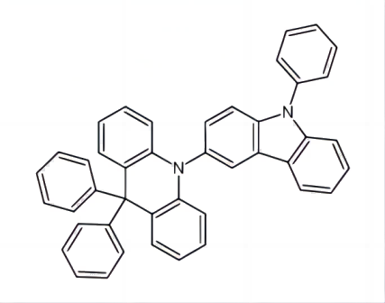 9,9-二苯基-10-(9-苯基-9H-咔唑-3-基)-9,10-二氢吖啶 1333316-01-0