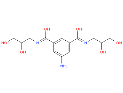 5-氨基-NN-双(2.3-二羟基丙基)，5-氨基-NN′-双(2.3-二羟基丙基)- 1,3-苯二甲酰胺，76820-35-4