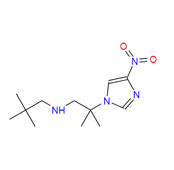 865774-15-8；2,2-二甲基-N-(2-甲基-2-(4-硝基-1H-咪唑-1-基)丙基)丙-1-胺