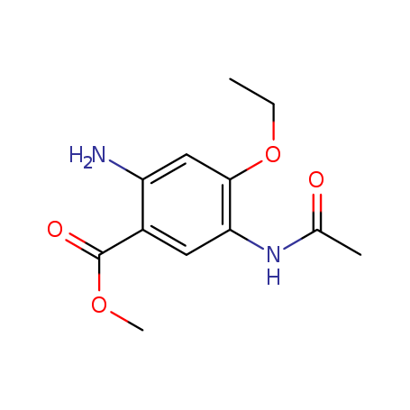 5-乙酰氨基-2-氨基-4-乙氧基苯甲酸甲酯