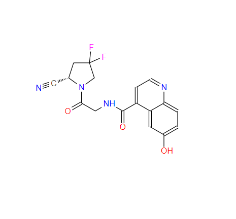 (S)-N-(2-(2-氰基-4,4-二氟吡咯烷-1-基)-2-氧代乙基)-6-羟基喹啉-4-甲酰胺