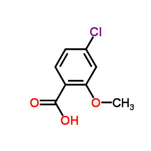 2-甲氧基-4-氯苯甲酸 中间体 57479-70-6