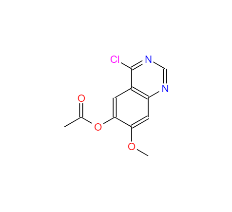 4-氯-7-甲氧基喹唑啉-6-醇乙酸酯盐酸盐