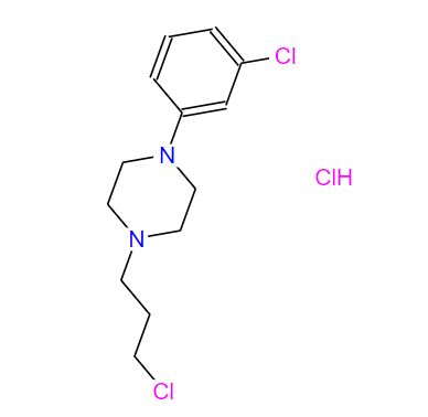52605-52-4；1-(3-氯苯基)-4-(3-氯丙基)哌嗪盐酸盐