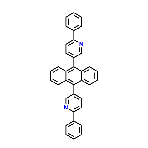 9,10-双(6-苯基吡啶-3-基)蒽