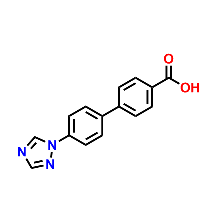 4'-（1H-1,2,4-三唑-1-基）-[1,1'-联苯]-4-羧酸