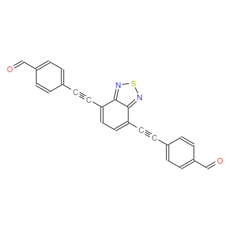 4,7-双(4-甲酰基苯乙炔基)苯并[C][1,2,5]噻二唑