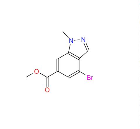 1-甲基-4-溴吲唑-6-甲酸甲酯