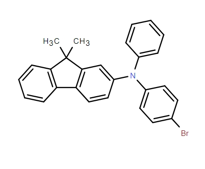 N-（4-溴苯基）-9,9-二甲基-N-苯基-9H-芴-2-氨885684-43-5