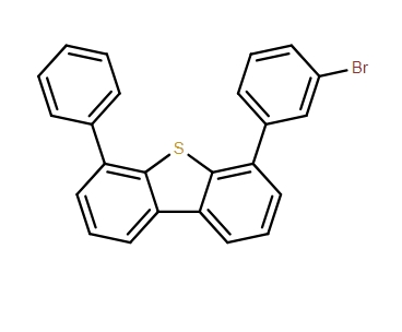 4-(3-溴苯基)-6-苯基-二苯并噻吩1616092-81-9