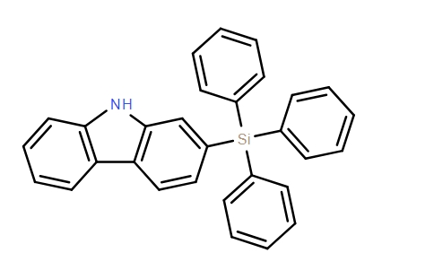 2-（三苯基硅基）-9H咔唑1262866-95-4