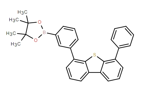 6-[3-苯基硼酸频哪醇酯]-4-苯基-二苯并噻吩1858289-74-3