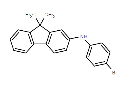 N-(4-溴苯基)-9,9-二甲基-9H-芴-2-胺1644059-09-5