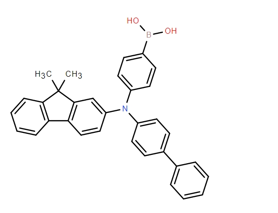 B-[4-[1,1'-联苯]-4-基(9,9-二甲基-9H-芴-2-基)氨基]苯硼酸1265177-27-2
