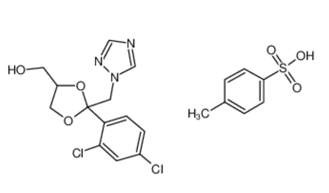 3- [2-（2,4-二氯苯基）-2-（1,2,4-三唑-1-基甲基）-1,3-二氧戊环-4-基] -2,4-二甲基苯磺酸盐