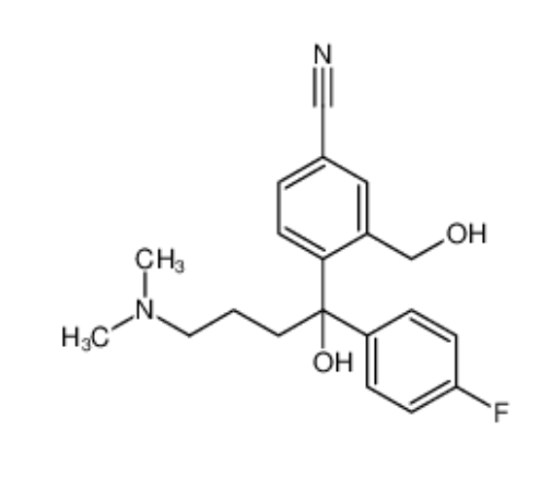 4-(4-二甲胺基-1-对氟苯基-1-羟基丁基)-3-(羟甲基)苯腈