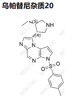 乌帕替尼杂质20  1428243-28-0   8-((3R,4S)-4-ethylpyrrolidin-3-yl)-3-tosyl-3H-imidazo[1,2-a]pyrrolo[2,3-e]pyrazine 