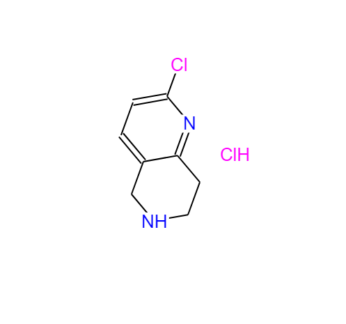 2-氯-5,6,7,8-四氢-1,6-萘啶盐酸盐