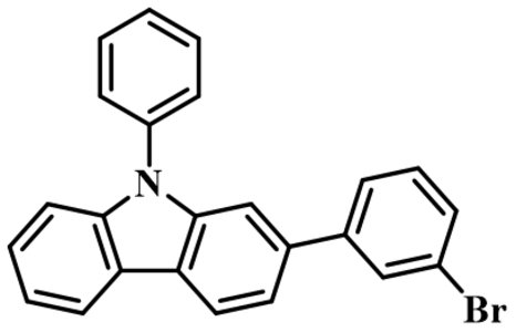 2-(3-溴苯基)-9-苯基咔唑；1365118-41-7
