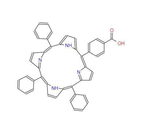 5-(4-羧苯基)-10,15,2-三苯基-21H,23H卟吩