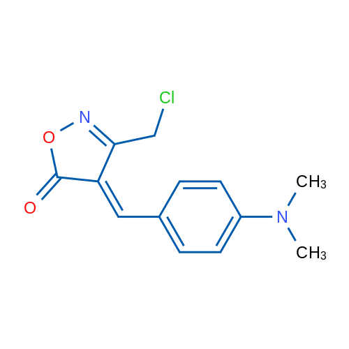 (4E)-3-(CHloromethyl)-4-[4-(dimethylamino)benzylidene]isoxazol-5(4h)-one