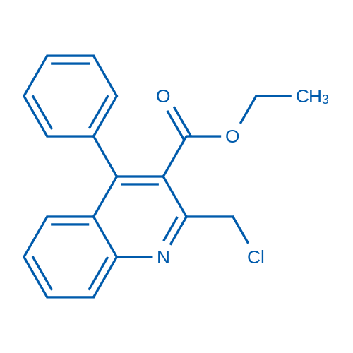 2-(氯甲基)-4-苯基喹啉-3-羧酸乙酯