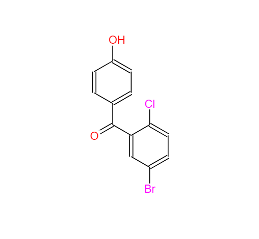 （5-溴-2-氯苯基）（4-羟基苯基）甲酮