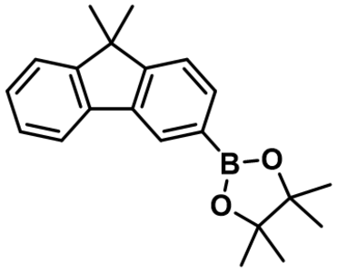 3-硼酸频哪醇酯-9,9'-二甲基芴；1346007-02-0